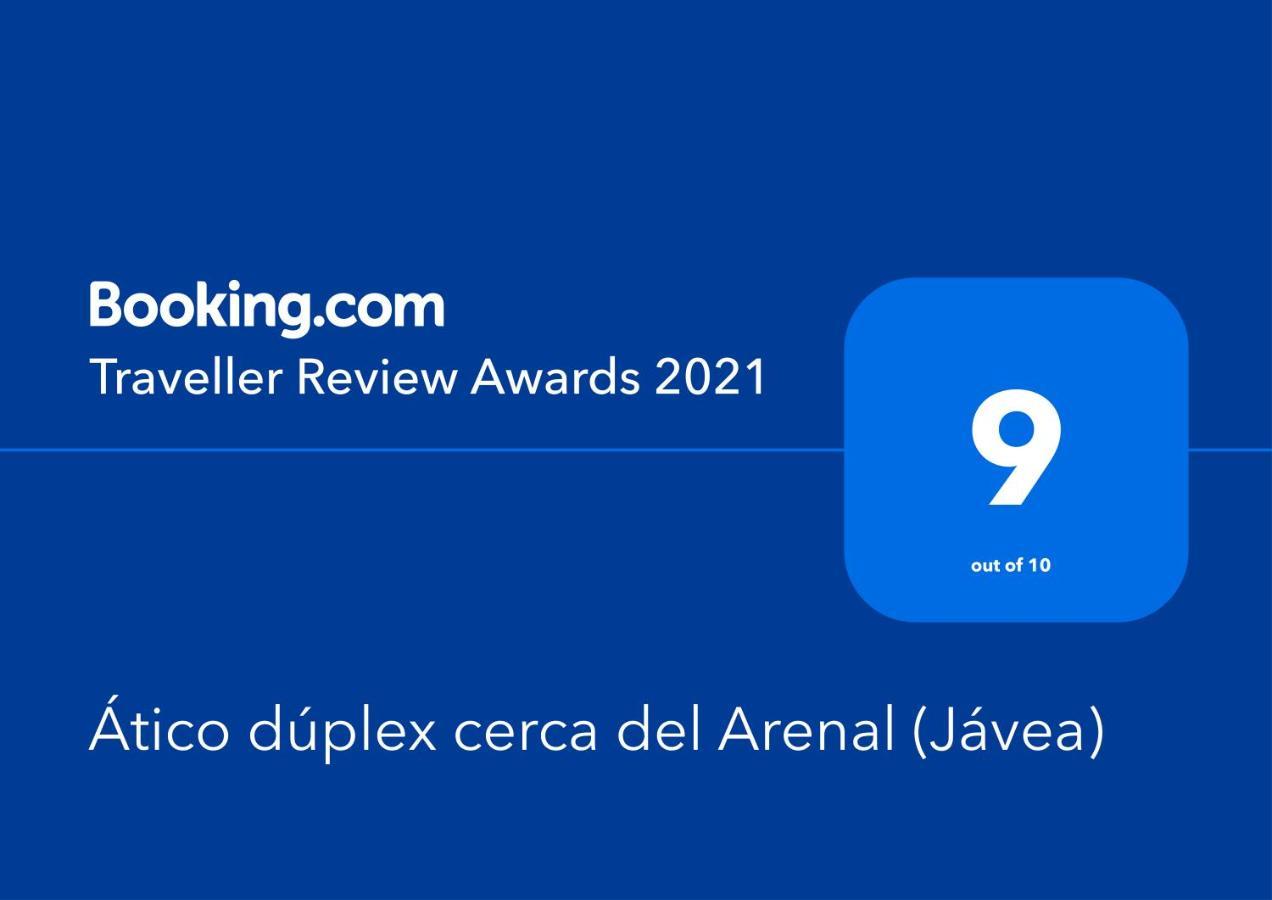 Atico Duplex Cerca Del Arenal Apartment Jávea Екстериор снимка